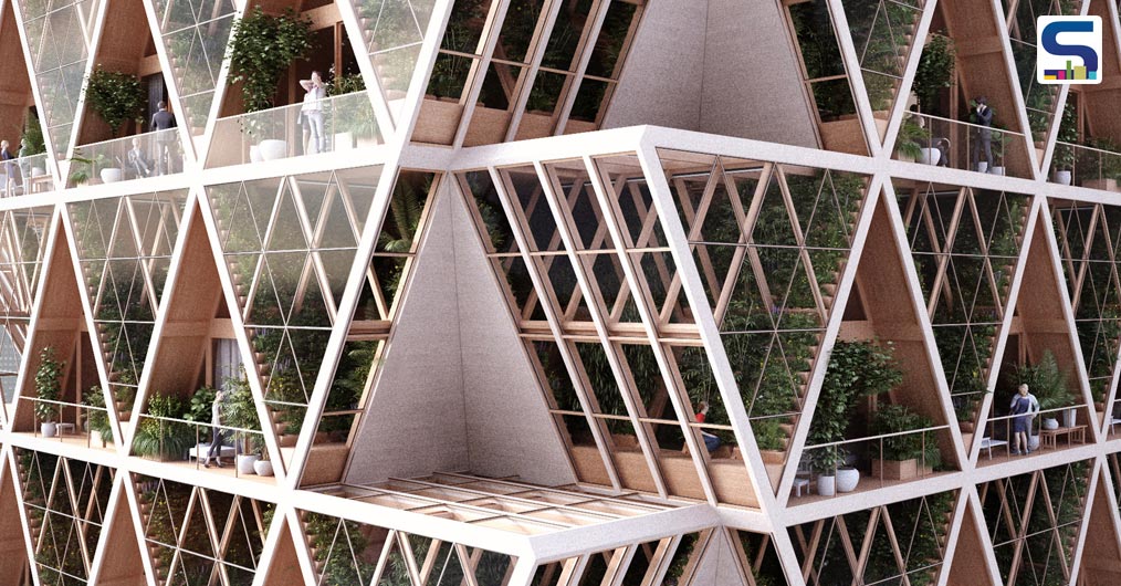 modular housing with vertical farming